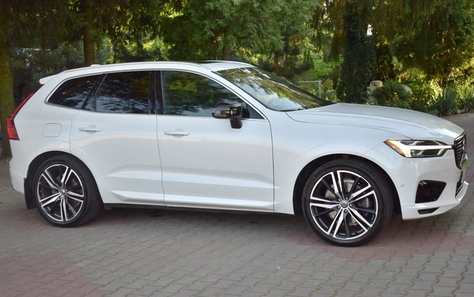 Volvo XC 60 cena 154000 przebieg: 57000, rok produkcji 2019 z Siedlce małe 781